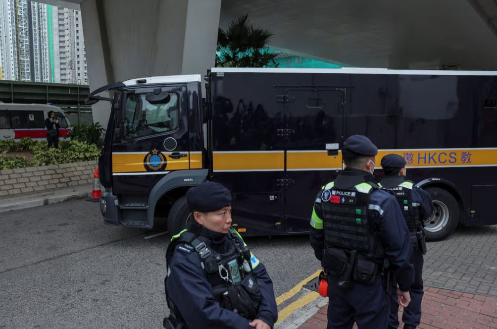 China critic jailed after landmark Hong Kong trial